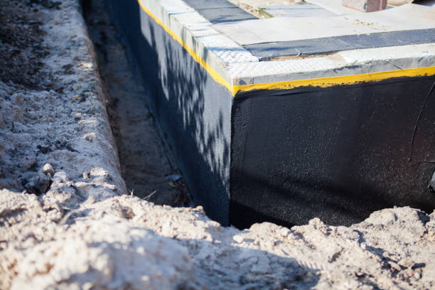 Residential Waterproofing installation at a Chalfont, PA home by SJ Waterproofing Pros
